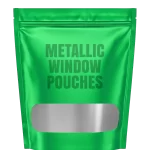Metallic Window Pouches