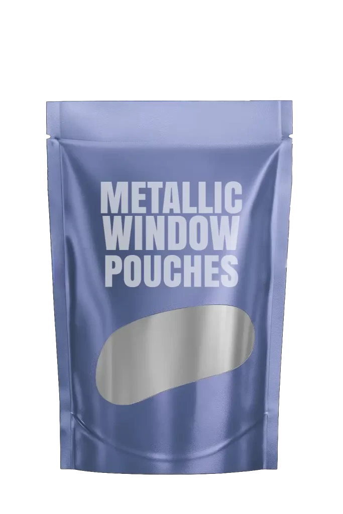 Metallic Window Pouches