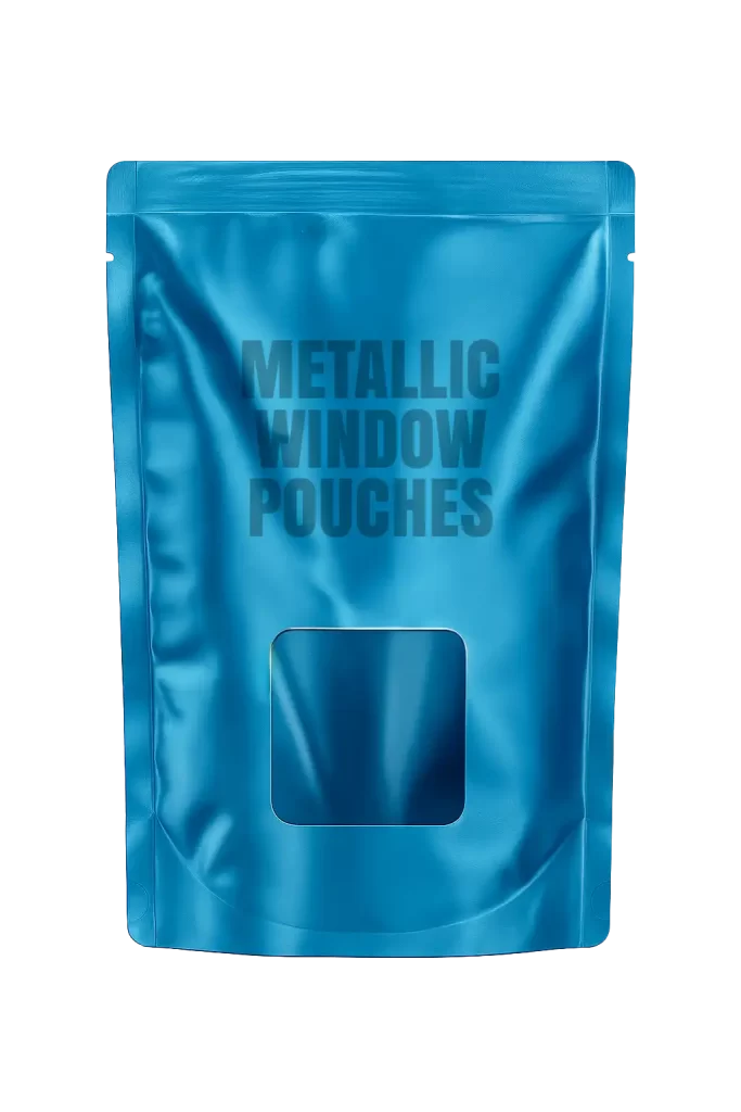 Metallic Window Pouches