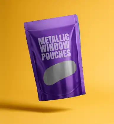 Metallic Window Pouches